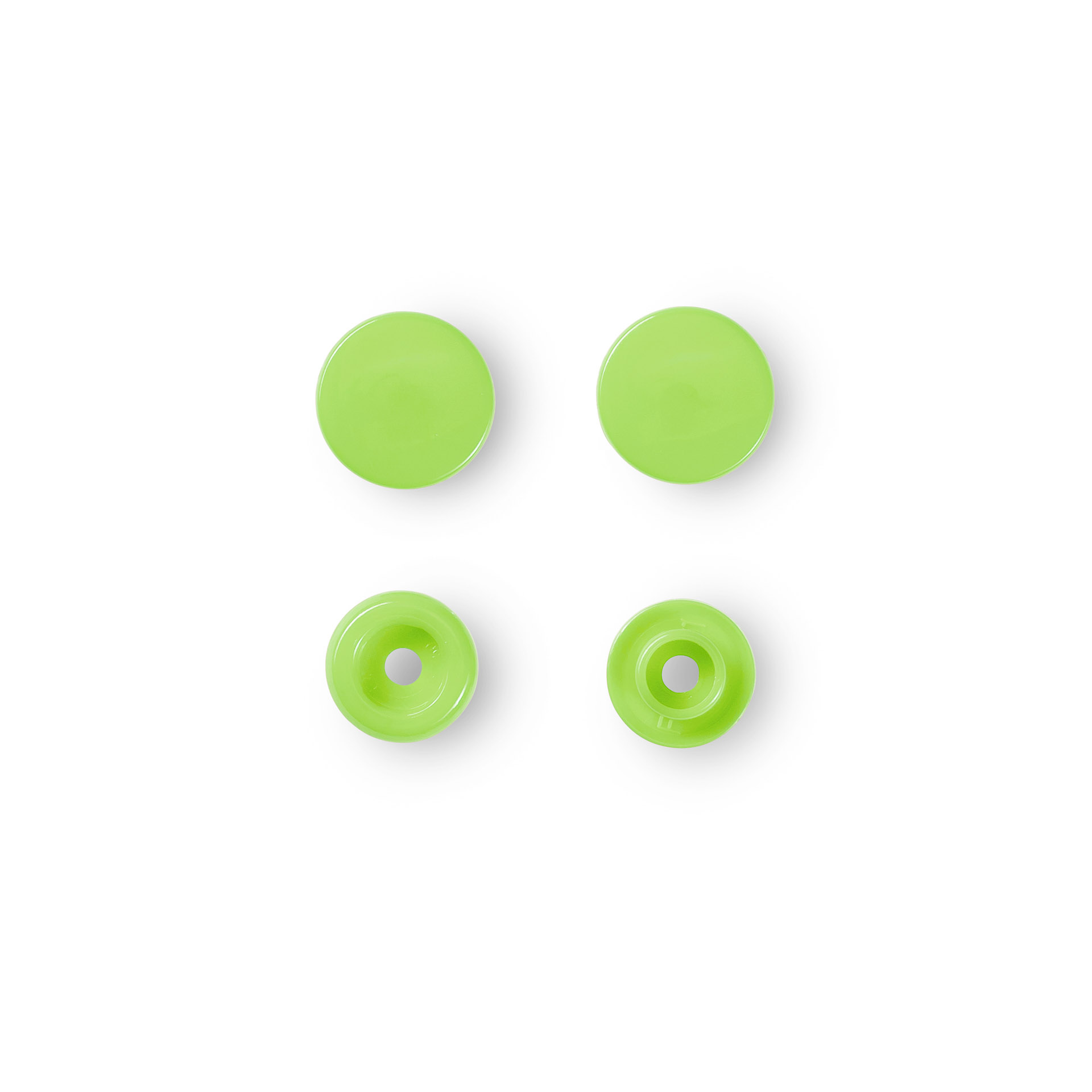 Boutons Pression Color Snaps Vert Pomme 12 4 Mm 3B